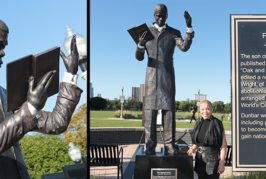 Paul Laurence Dunbar Statue Unveiling