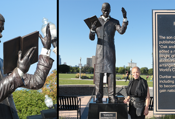 Paul Laurence Dunbar Statue Unveiling