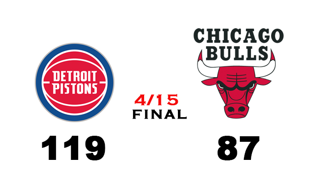 Detroit Pistons vs Chicago Bulls