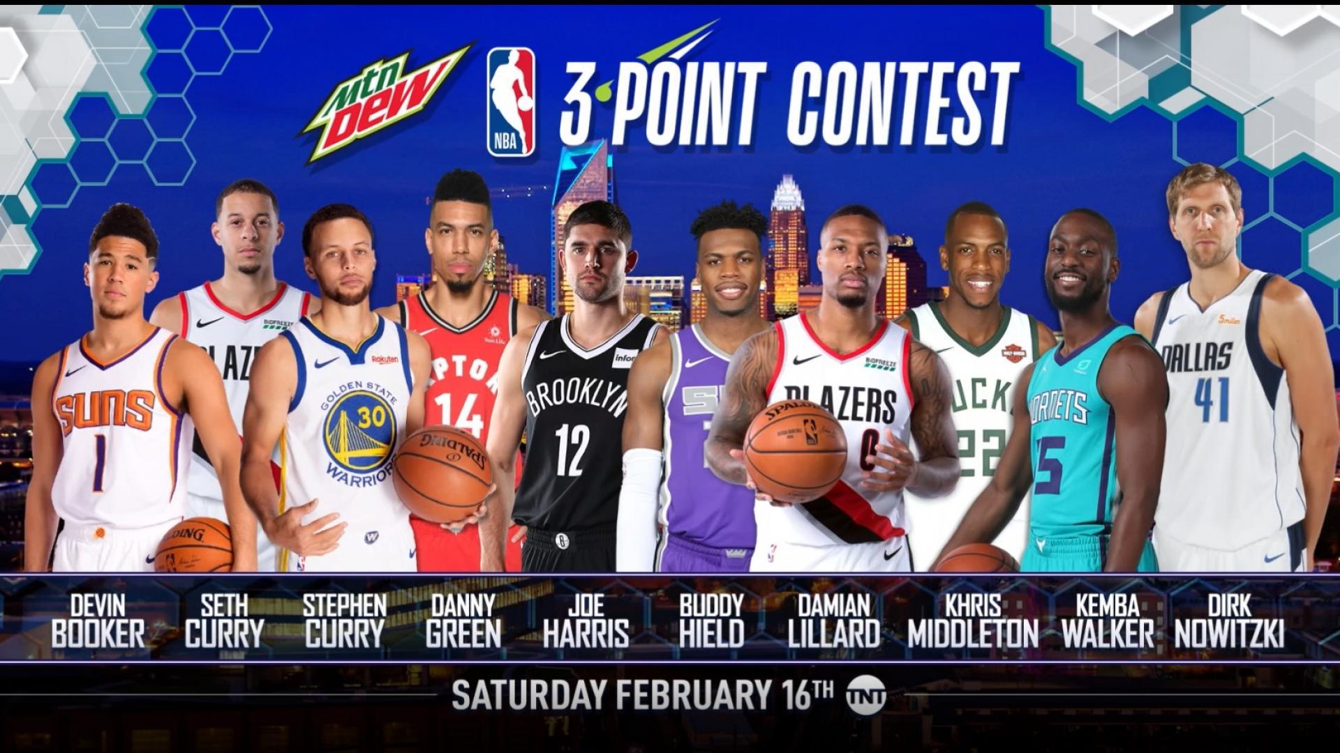 2024 NBA 3 Point Contest Full Highlights