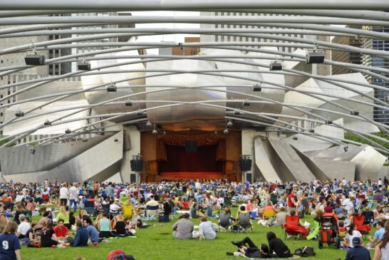 Corinne Bailey Rae and Terrace Martin Performing at the Millennium Park Summer Music Series