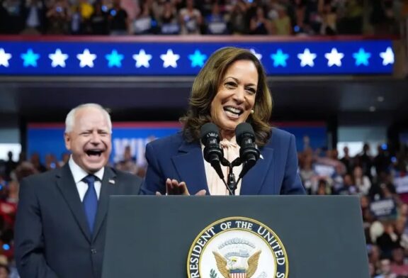 Vice President Harris and Tim Walz Campaign in Las Vegas